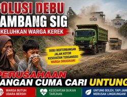 Polusi Debu Tambang SIG Dikeluhkan Warga Kerek, Legislator DPRD Tuban: Perusahaan Jangan Cuma Cari Untung!