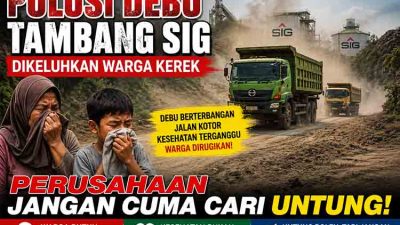 Debu Tambang SIG Keluhkan Warga