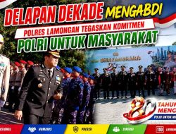 Hari Bhayangkara ke-80, Polres Lamongan Perkuat Sinergi dan Layanan Publik