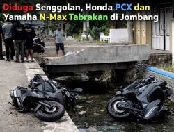Laka Lantas di Mojoagung, Dua Motor Terlibat Kecelakaan hingga Terjun ke Sungai