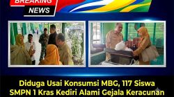 Diduga Usai Konsumsi MBG, 117 Siswa SMPN 1 Kras Kediri Alami Gejala Keracunan
