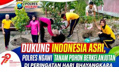 Dukung Indonesia Asri melalui penanaman pohon
