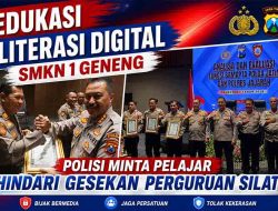 Benteng Pelajar dari Judol dan Narkoba, Polsek Geneng Edukasi 540 Siswa SMKN 1 Ngawi