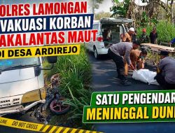 Kecelakaan Maut Sambeng Lamongan: Pelajar Tewas Tabrak Truk Colt Diesel, Polisi Imbau Kewaspadaan