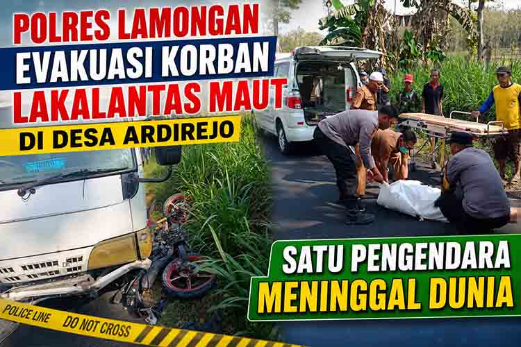 Evakuasi kecelakaan di Desa Ardirejo