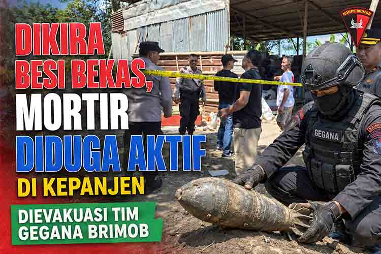 Evakuasi pasukan Gegana di Kepanjen