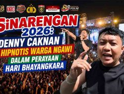 SiNARENGAN 2026: Denny Caknan Hipnotis Warga Ngawi dalam Perayaan Hari Bhayangkara