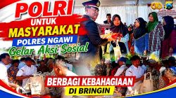 Gebrakan aksi sosial Polri Ngawi