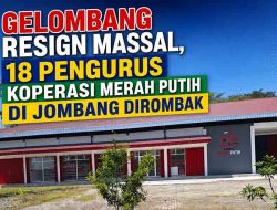 Gelombang Resign Massal, 18 Pengurus Koperasi Merah Putih di Jombang Dirombak
