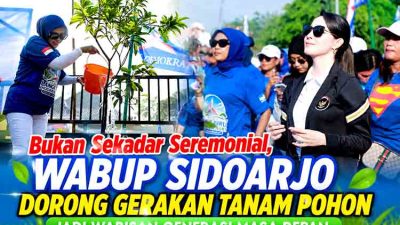 Gerakan tanam pohon Sidoarjo
