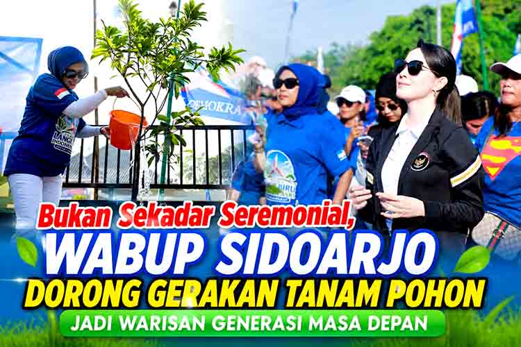 Gerakan tanam pohon Sidoarjo