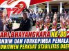Dandim 0711/Pemalang Hadiri Upacara dan Syukuran Hari Bhayangkara ke-80 Tahun 2026