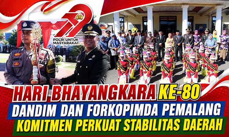 Hari Bhayangkara ke 80 Pemalang celebration