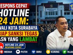 Eri Cahyadi Ancam Copot Pejabat Pemkot Surabaya Jika Aduan Warga Macet Lebih dari 24 Jam