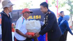 Polres Ngawi Salurkan 500 Paket Sembako untuk Masyarakat di Bringin