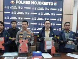 Polres Mojokerto Ungkap Kasus Penipuan Modus Uang Gaib, Dua Tersangka Diamankan di Malang