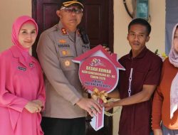 Hari Bhayangkara ke-80, Polres Mojokerto Kota Hadirkan Kebahagiaan Lewat Bedah Rumah Tak Layak Huni