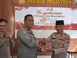 Tasyakuran Hari Bhayangkara ke-80 di Polsek Pesantren, Kapolsek Tekankan Makna Pengabdian dan Kebersamaan