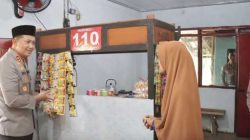 Dukung UMKM, Polres Magetan Renovasi Warung Bu Tiyem di Hari Bhayangkara ke – 80