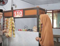Dukung UMKM, Polres Magetan Renovasi Warung Bu Tiyem di Hari Bhayangkara ke – 80