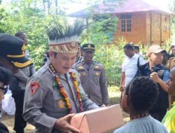 Astamaops Kapolri Berbagi Semangat Belajar Bersama Anak-Anak Papua di Pusat Olah Seni Wesaput