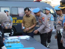 Mitigasi Bidpropam Polda Jatim di Polres Kediri Kota, Puluhan Personel Jalani Tes Urine dengan Hasil Negatif
