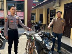 Polres Pasuruan Kota Amankan Tersangka Pencuri Motor di Pohjentrek