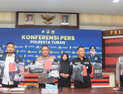 Polresta Tuban Amankan 8 Tersangka Pengeroyokan di 4 Lokasi
