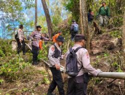 Polres Magetan dan Perhutani Perkuat Mitigasi Karhutla di Cemorosewu, Bangun Ilaran Api Sejauh 1,8 Km