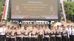 Kapolres Kediri Kota: Kenaikan Pangkat Pengabdian Bukti Loyalitas dan Integritas Anggota