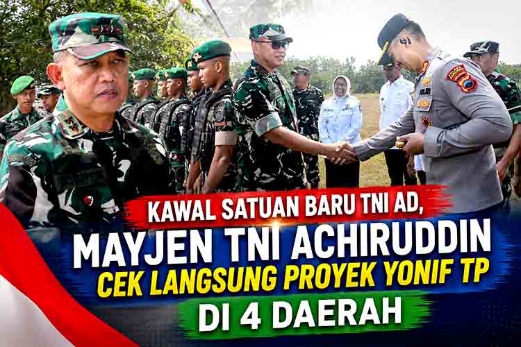 Inspeksi militer TNI AD Achiruddin