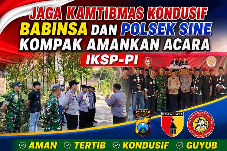 Jaga Kamtibmas Bersama IKSP PI