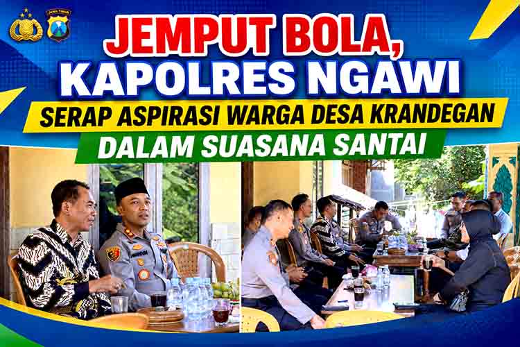 Jemput bola Serap aspirasi warga