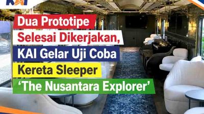 Intip Mewahnya ‘The Nusantara Explorer’, Kereta Sleeper KAI Berkonsep Budaya Nusantara