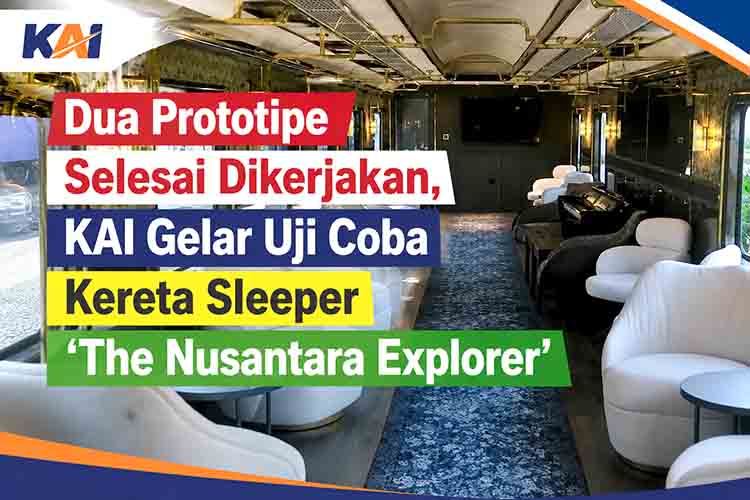 KAI uji coba kereta sleeper terbaru