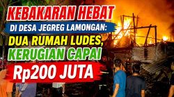 Kebakaran besar di Desa Jegreg