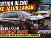 Pengemudi Diduga Mengantuk, Suzuki Ertiga Tabrak Truk di Jalan Raya Bareng Jombang