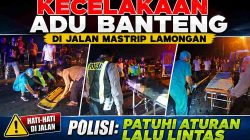 Kecelakaan di Jalan Mastrip Lamongan