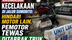 Laka Maut di Sumobito Jombang: Pengendara Motor Tewas Usai Terlindas Truk Akibat Rem Mendadak