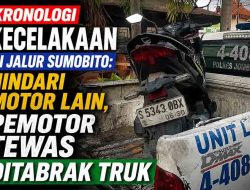 Laka Maut di Sumobito Jombang: Pengendara Motor Tewas Usai Terlindas Truk Akibat Rem Mendadak