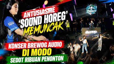 Keceriaan konser Brewog Audio