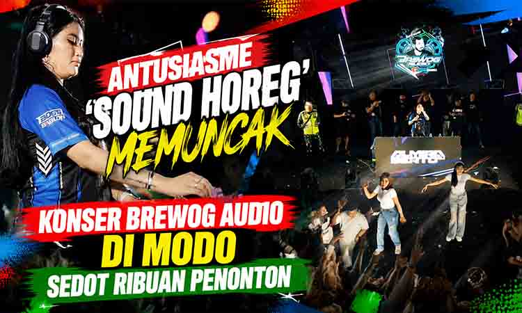 Keceriaan konser Brewog Audio