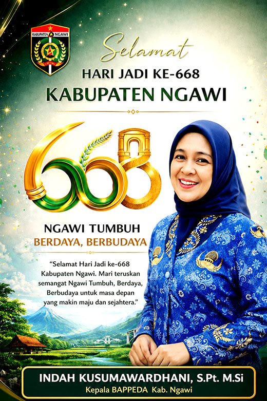 Kepala Bappeda Ngawi MDN
