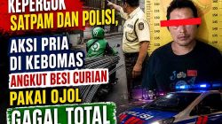 Kepergok angkut besi curian pakai ojol