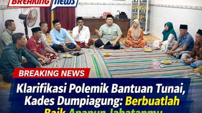 Klarifikasi polemik bantuan tunai