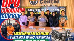 Konferensi pers Polres Ngawi terbaru