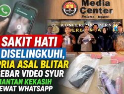 Cemburu Buta Berujung Penjara: Pemuda Blitar Nekat Sebar Rekaman VCS Mantan Pacar di Ngawi