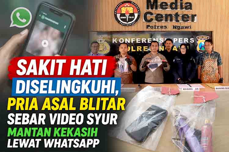 Konferensi pers terkait kasus video syur