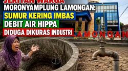 Diduga Air HIPPA Disedot Dua Pabrik, Ratusan Warga Moronyamplung Lamongan Krisis Air Bersih
