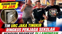 Kurang dari 24 Jam, Tim URC Jaka Tingkir Ringkus Penjaga Sekolah